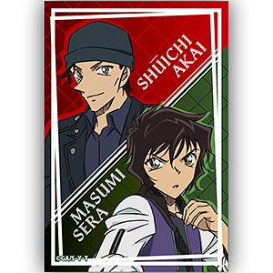 名探偵コナン スクエア型缶バッジVol.4 高木渉＆佐藤美和子