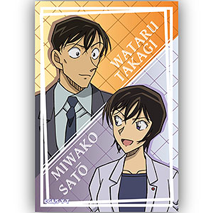 名探偵コナン スクエア型缶バッジVol.3 大和敢助＆上原由衣