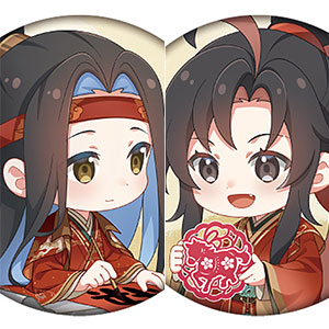 アニメ「魔道祖師」 赤歳馳春Ver. 缶バッジ2個セット[南漫社]《在庫切れ》