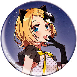 初音ミクシリーズ 缶バッジ 朝顔みのる キャットパーティー 巡音ルカ