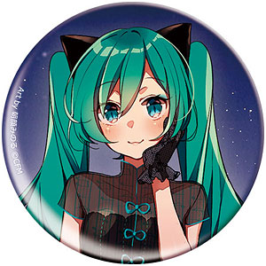 初音ミクシリーズ 缶バッジ 朝顔みのる キャットパーティー 巡音ルカ