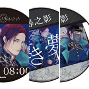 缶バッジ3個セット「Clock over ORQUESTA」02/MVデザイン 桜小路二香
