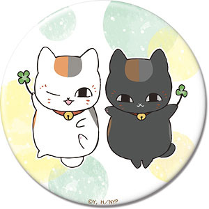 夏目友人帳 缶バッジ デザイン05(夏目貴志＆斑)（再販）[ライセンス