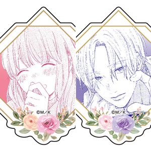 ゆびさきと恋々」 ラメアクリルバッジコレクション vol.2 6個入りBOX