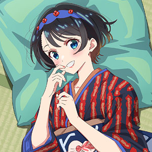 彼女、お借りします第3期 描き下ろし抱き枕カバー 水原千鶴(着物