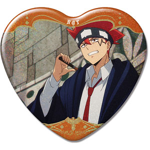 TVアニメ「マッシュル-MASHLE-」 ハート型ホログラム缶バッジ デザイン