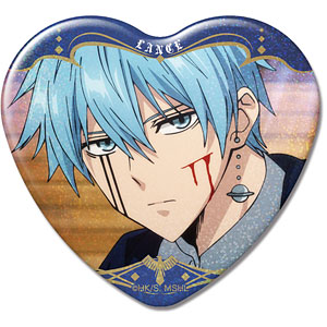 TVアニメ「マッシュル-MASHLE-」 ハート型ホログラム缶バッジ デザイン