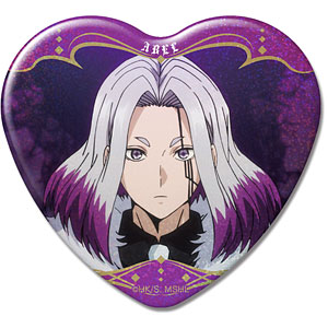 TVアニメ「マッシュル-MASHLE-」 ハート型ホログラム缶バッジ デザイン