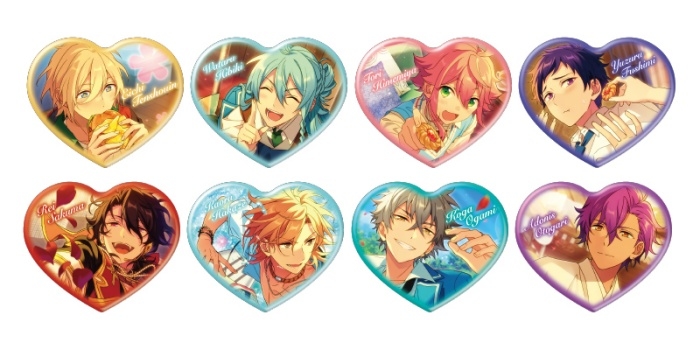 あんスタ！』ハートカンバッジβvol.1〜vol.5がアニメイトオンラインに