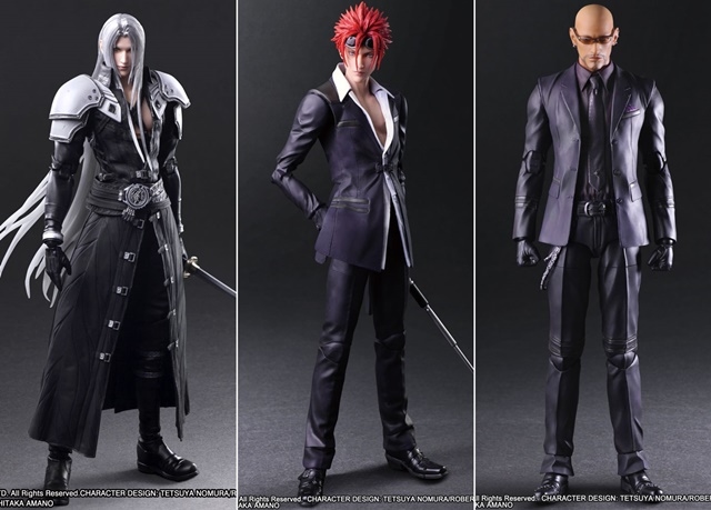 FFVII REMAKE』セフィロス、レノ、ルードのハイクオリティフィギュアが
