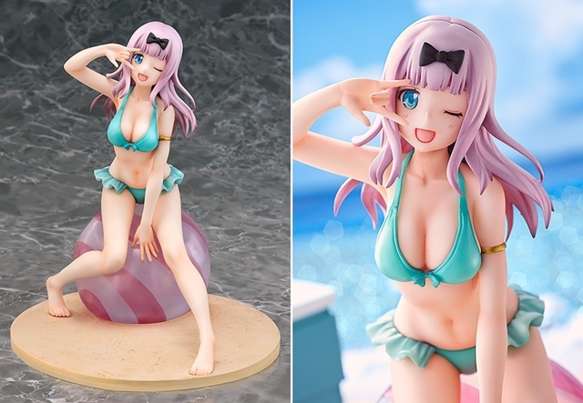 かぐや様は告らせたい』藤原千花が水着姿でフィギュア化 | アニメイト