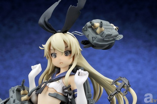 艦これ』大人気の駆逐艦「島風」中破状態フィギュアが登場