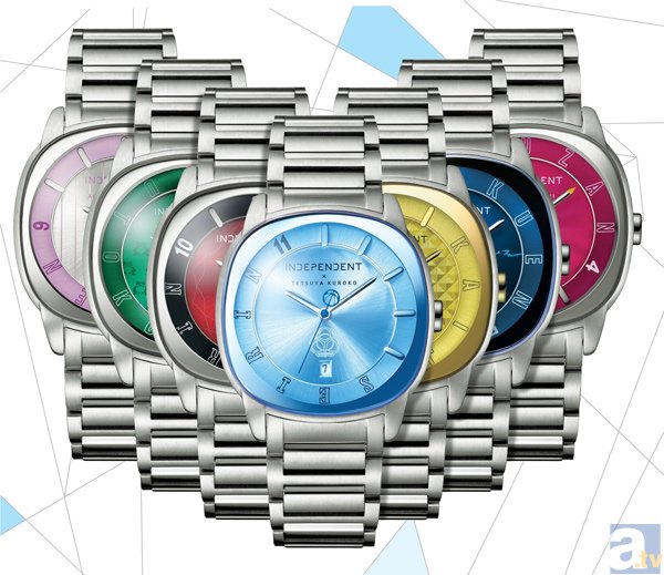 黒子のバスケ』コラボ時計に新モデル登場！火神・黄瀬・緑間 ほか