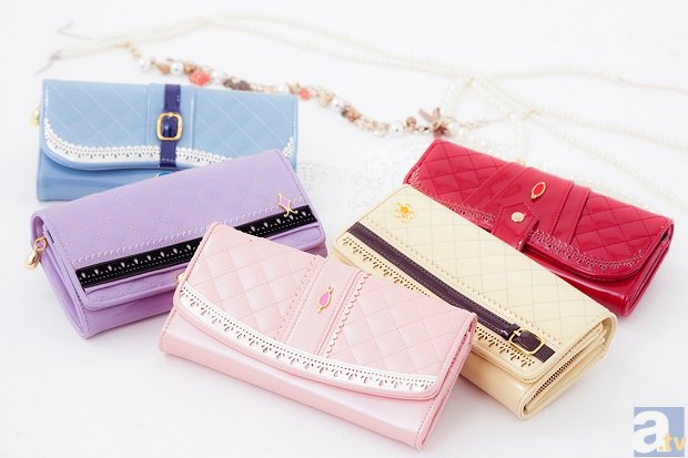 魔法少女まどか☆マギカ』魔法少女5人のかわいい長財布が限定販売