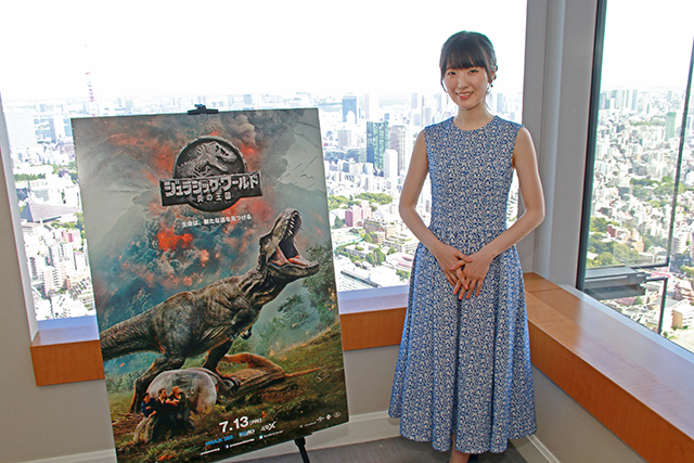 映画『ジュラシック・ワールド／炎の王国』石川由依インタビュー