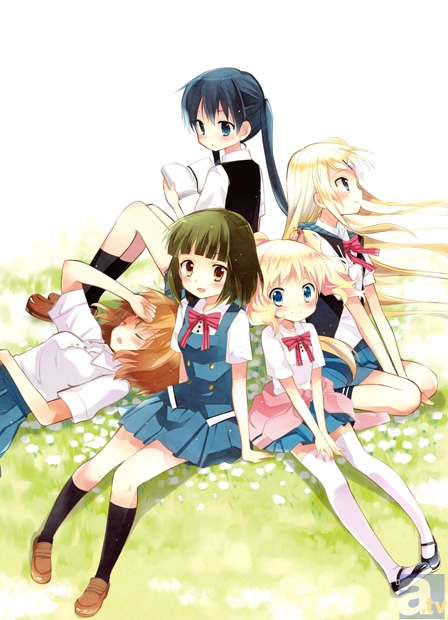 癒し系4コマ漫画『きんいろモザイク』テレビアニメ化決定