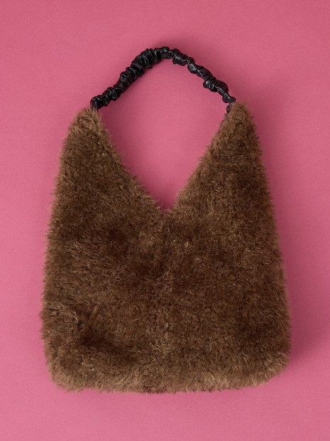 WEB限定】ギャザーハンドルエコファートートバッグ｜collex / コレックス