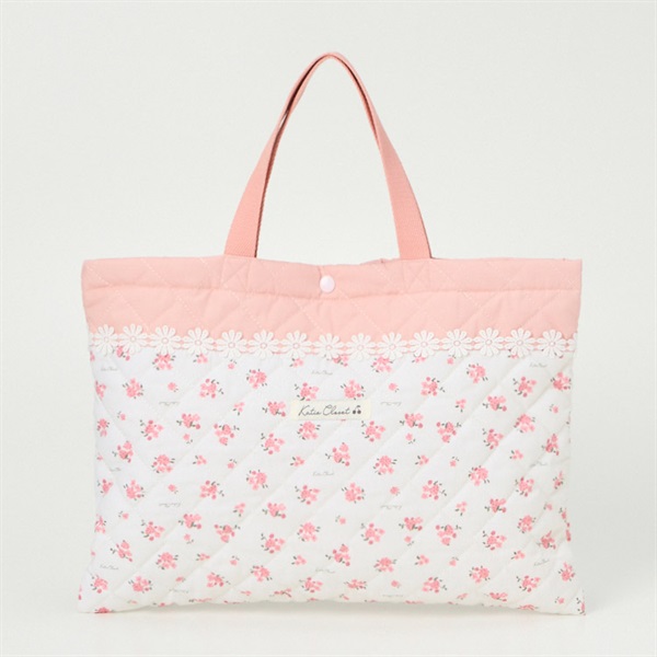 Katie Closet 小花柄 キルトレッスンバッグ ベビー キッズ 入園入学