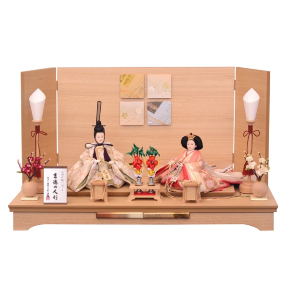 吉德 親王平飾り「春景」 605940 4979866363061 ひな人形 雛人形