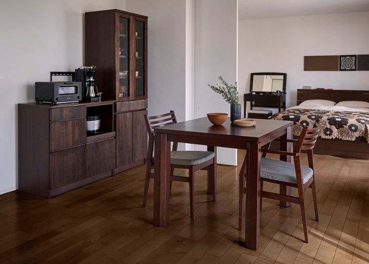 エクステンション・ダイニングテーブルv02 950～伸長式～天板を伸長し