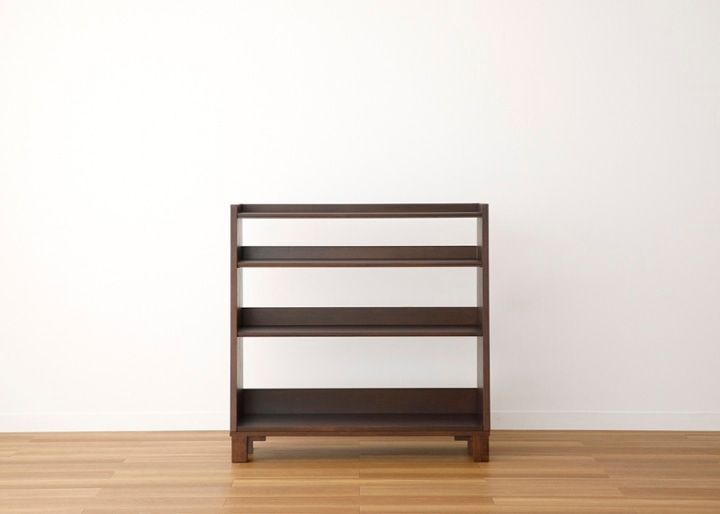 ブックシェルフ Lv02～収納力とデザイン性を兼ね備えた本棚～ | a.flat