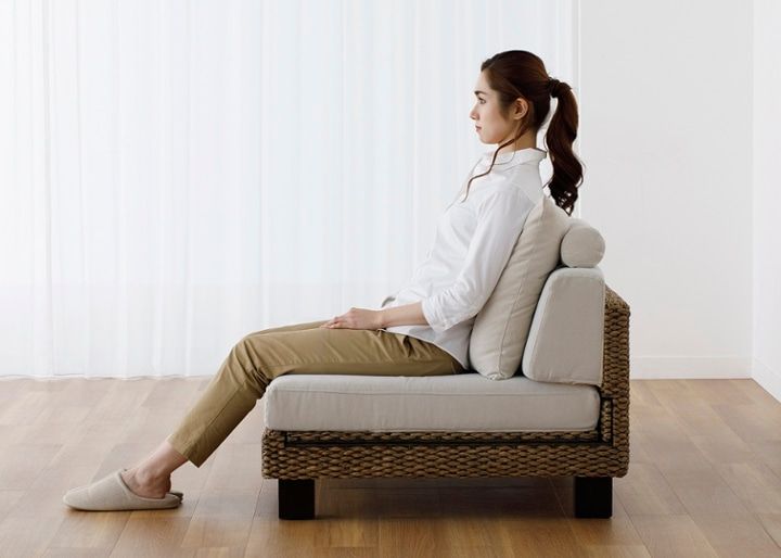 ケイ・ローソファ (ヒヤシンス)・2人掛け・3人掛け～床に近い暮らし