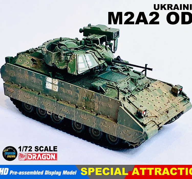 Dragon 1/72 Ukraine ODS M2A2 Bradley Infantry Fighting Vehicle
