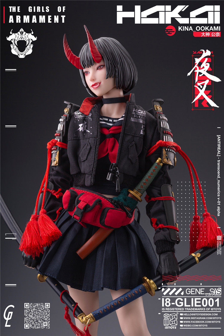 I8Toys x Gharliera I8-GLIE001 1/6 The Girls Of ARMAMENT Yasha Kina