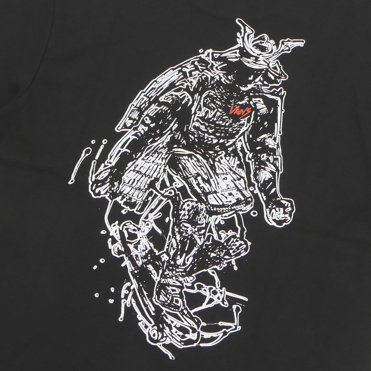 VANS】 ヴァンズ SAMURAI SS TEE ショートスリーブ VN000ZV2BLK ABC