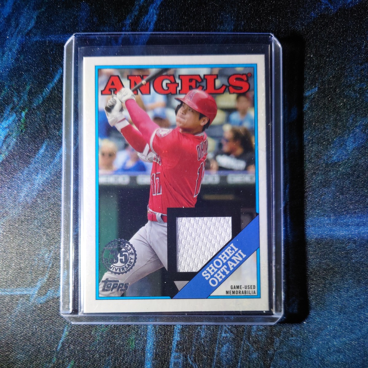 未使用】最新 2023 Topps Series 1 大谷翔平 実使用ジャージーカード