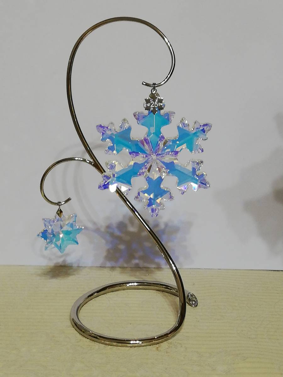 Swarovski クリスタル 雪の結晶 オーナメント 2016 クリスマス