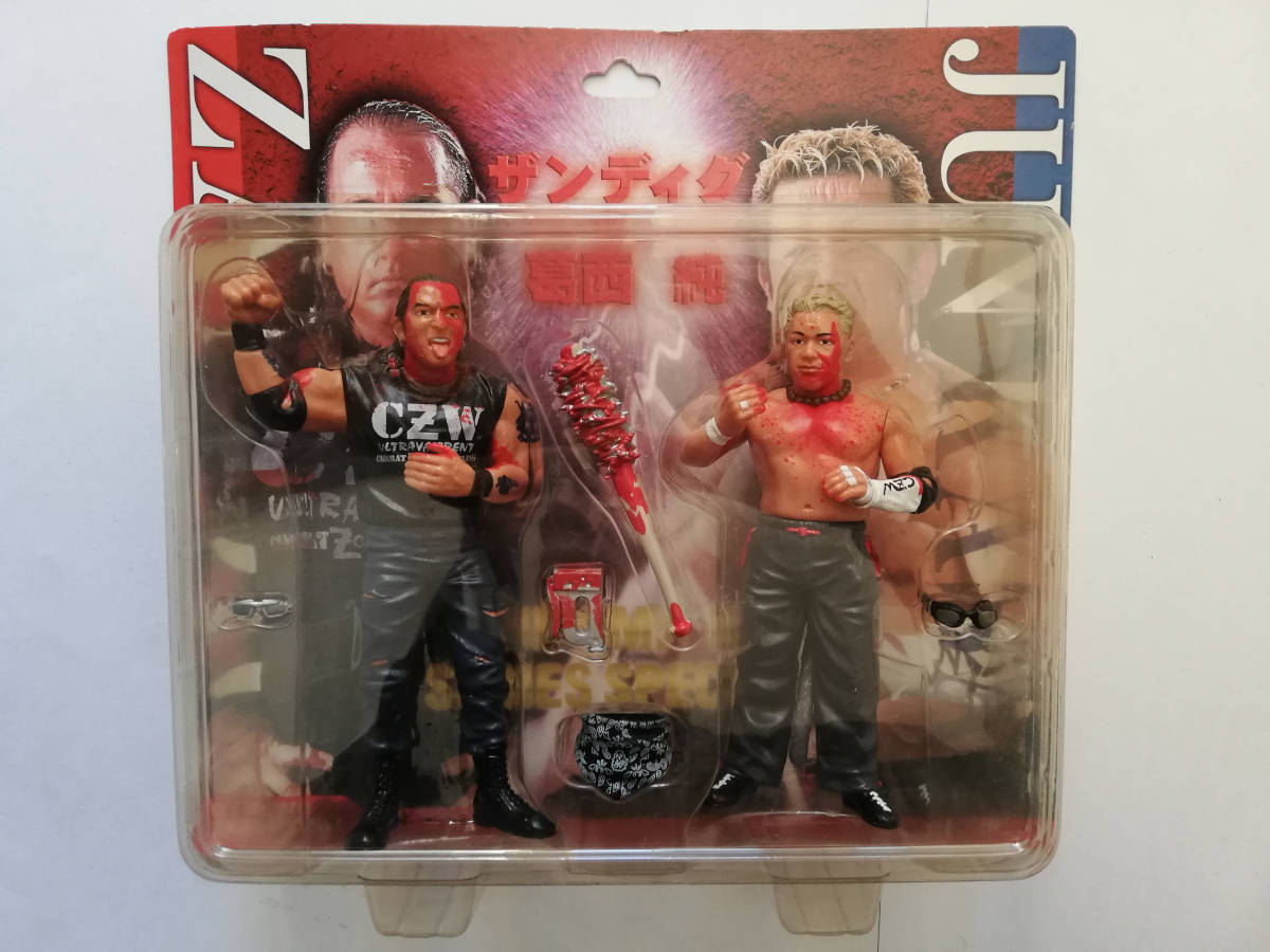 未開封】BJW ザンディグ vs 葛西純 大日本プロレス フィギュア 未開封
