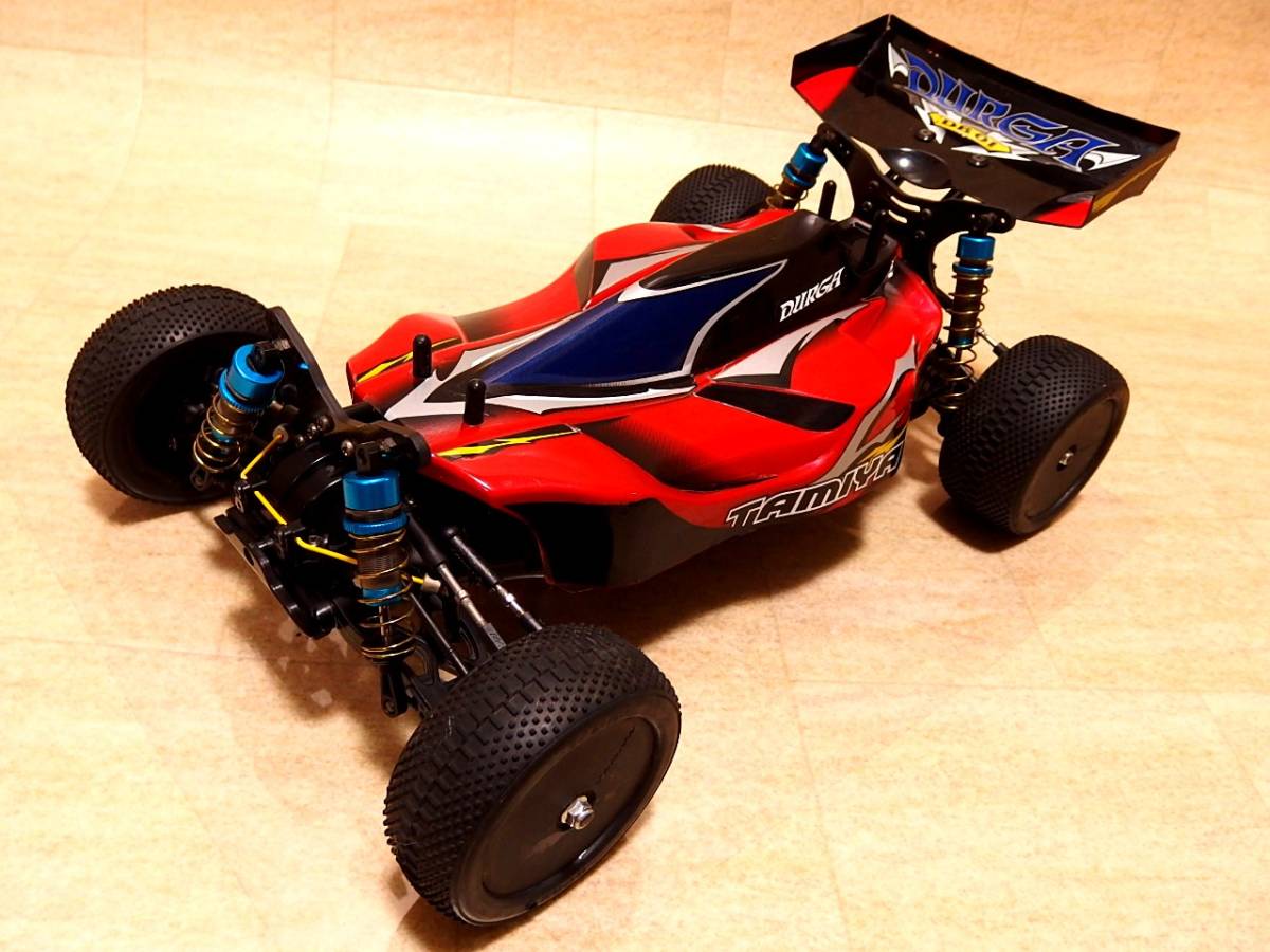 タミヤ DB01 ドゥルガ(未走行) オプション／スペアパーツ付き ドゥルガ