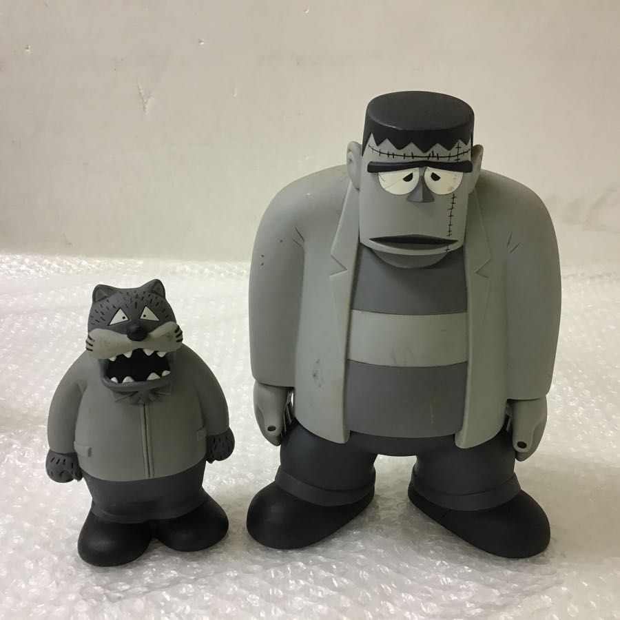 BOUNTY HUNTER□怪物くんソフビ4体セット□BxH バウンティハンター