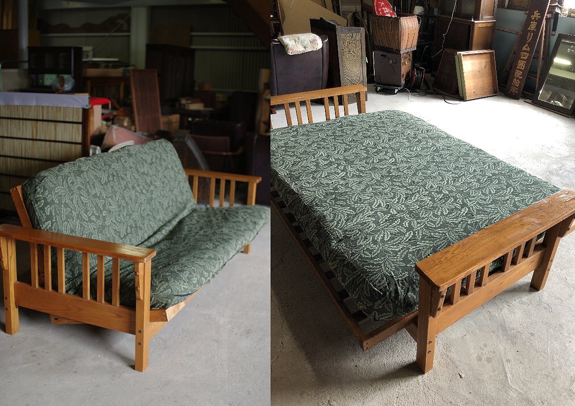 L.L.Bean ソファベッド/MISSION FUTON/3人掛けソファ/替えシートカバー