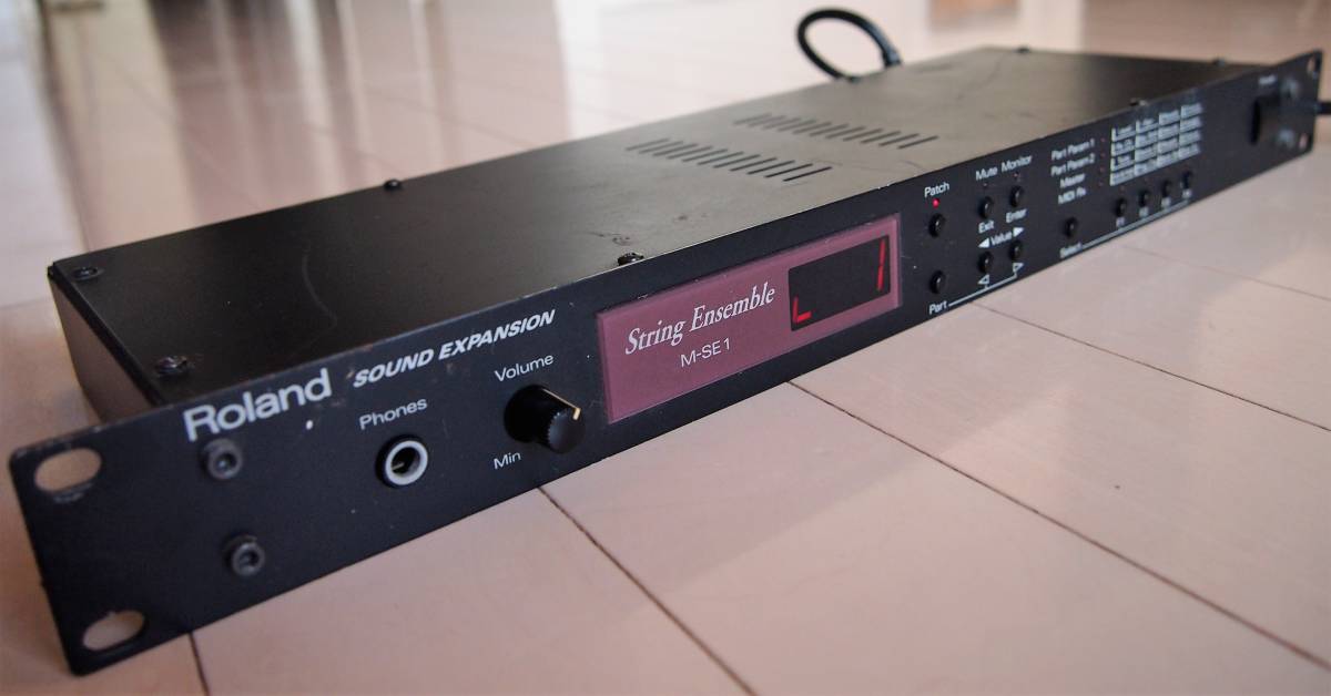 中古・希少】Roland M-SE1 String Ensemble SOUND EXPANSION シリーズ