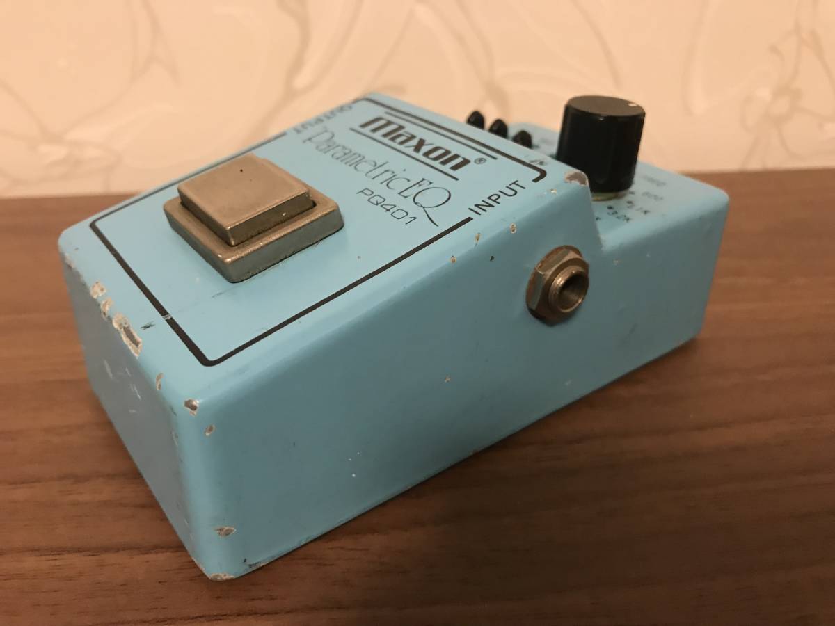 希少エフェクター！ MAXON PQ401 Parametric EQ イコライザー マクソン