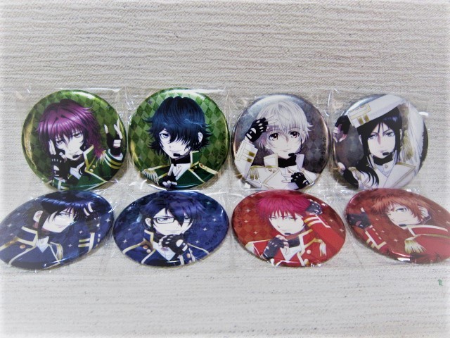 新品】☆188☆劇場版 K SEVEN STORIES『キラキラ缶バッジ 8個セット