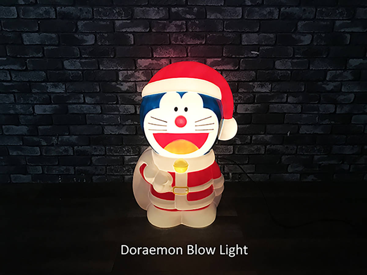 ドウシシャ製 ドラえもんサンタクロースイルミネーションライト