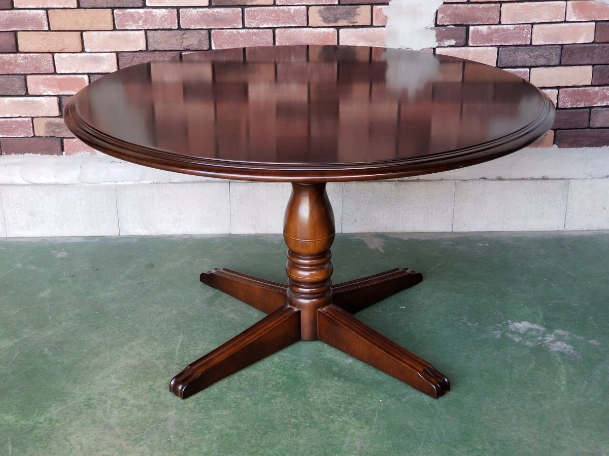 karimoku カリモク家具 コロニアルシリーズ 120cm 円形 ダイニング