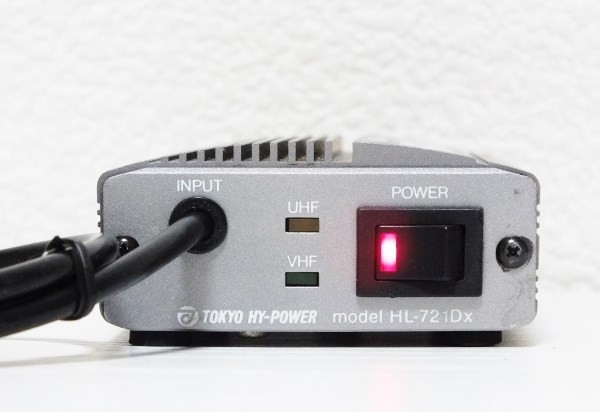 東京ハイパワー HL-721DX 144/430MHz ハンディー機用 リニアアンプの