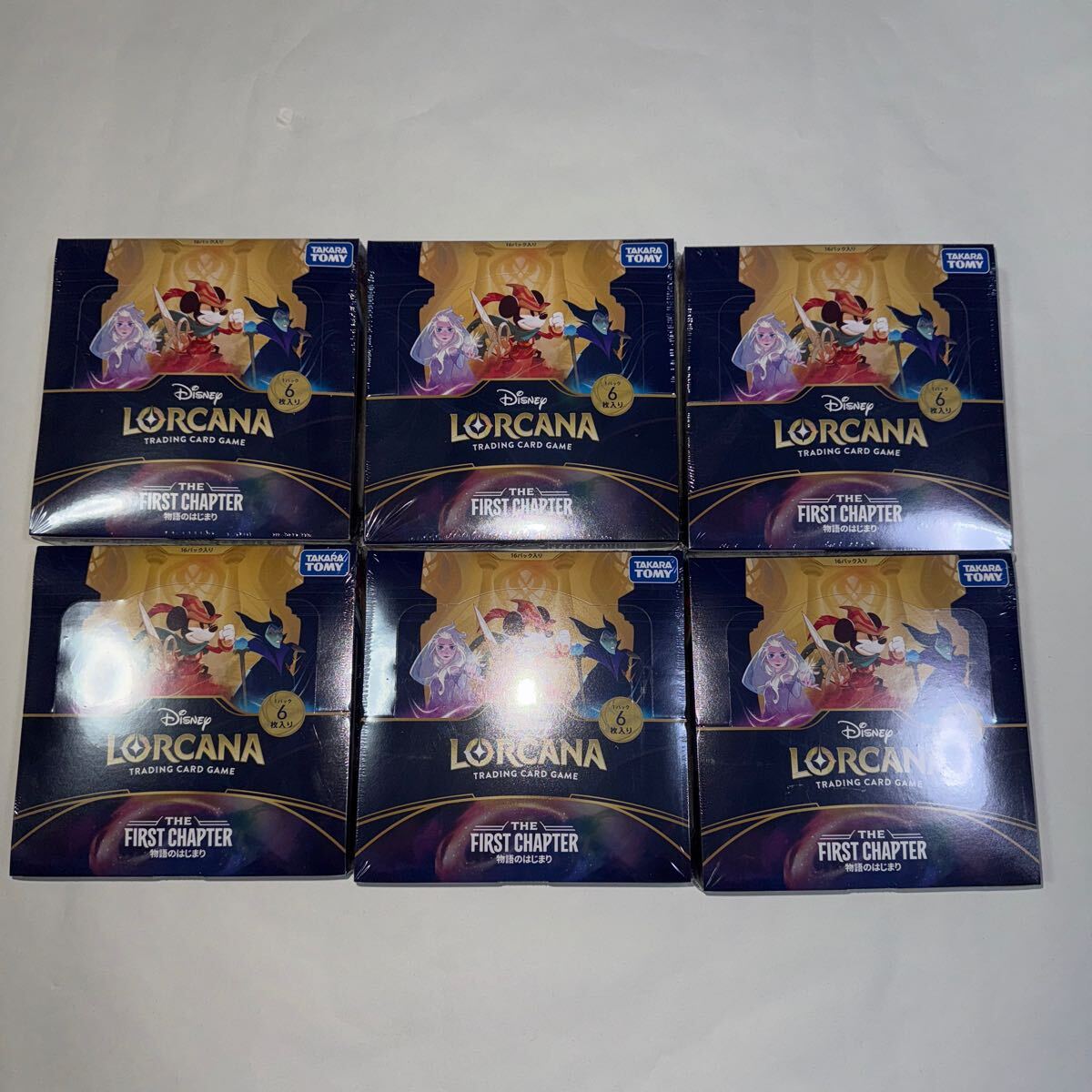 ディズニー・ロルカナ 物語のはじまり 新品未開封シュリンク付き6box