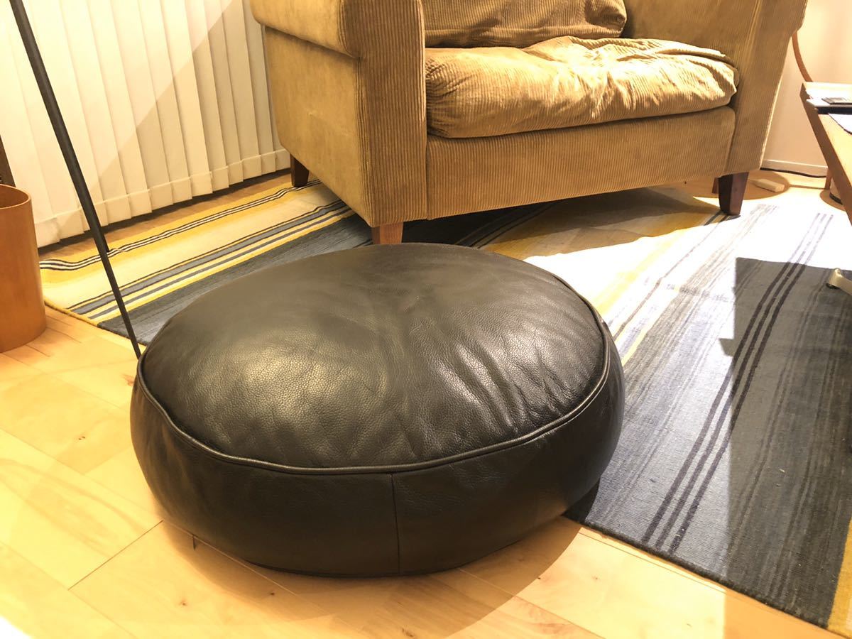 あ◯様_アクタス オットマン ブラック オットマン｜ソファ｜【公式