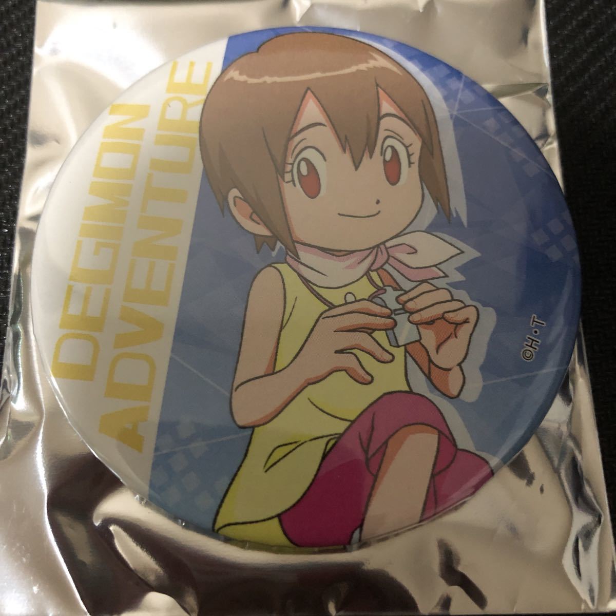 デジモンアドベンチャー 20th 横浜ランドマークタワー 限定缶バッジ