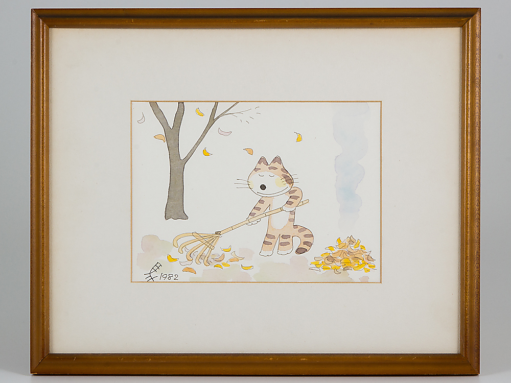 馬場のぼる イラスト サイン入り✨ 馬場のぼるスケッチ サイン入り