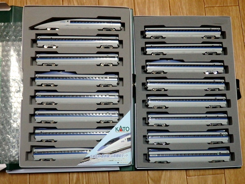 KATO 500系のぞみ16両フル編成