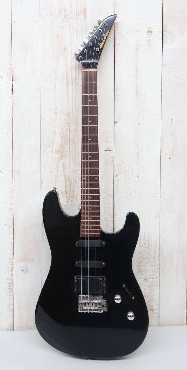 美品◎Mad Axe ストラトキャスター ブラック SSH Mad Axe マッド