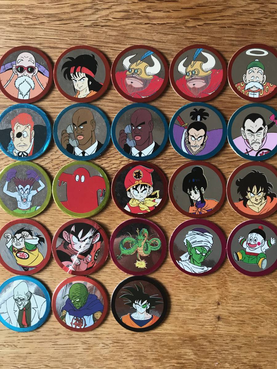 ドラゴンボール スナック メンコ めんこ 面子 金 銀 大量 セット 赤字