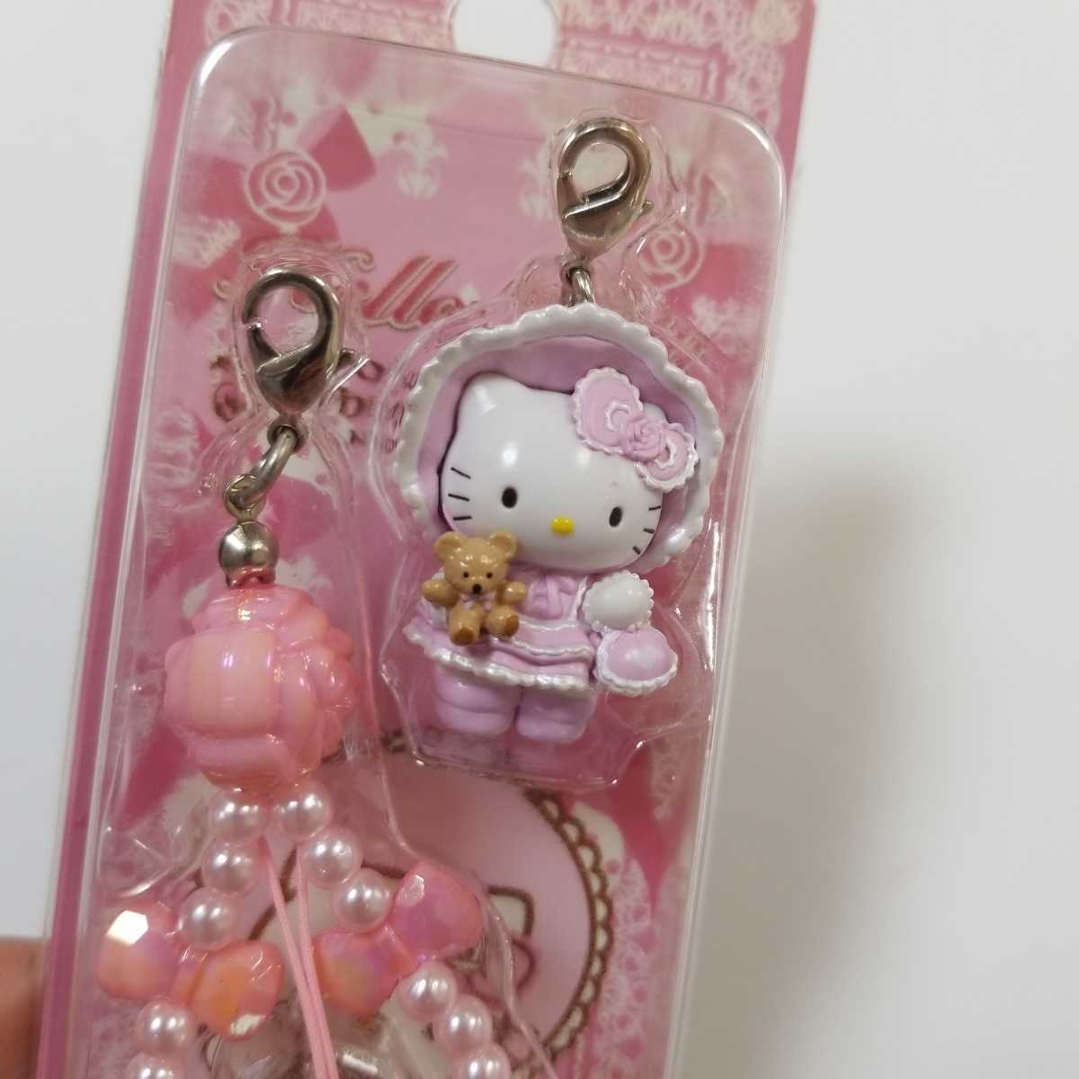 嶽本野ばら ハローキティ 根付け ストラップ パンク ロリータキティ