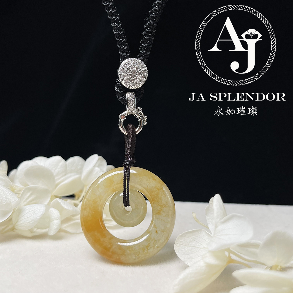 翡翠平安扣的寓意有什麽好處？ | JA Splendor 永如璀璨